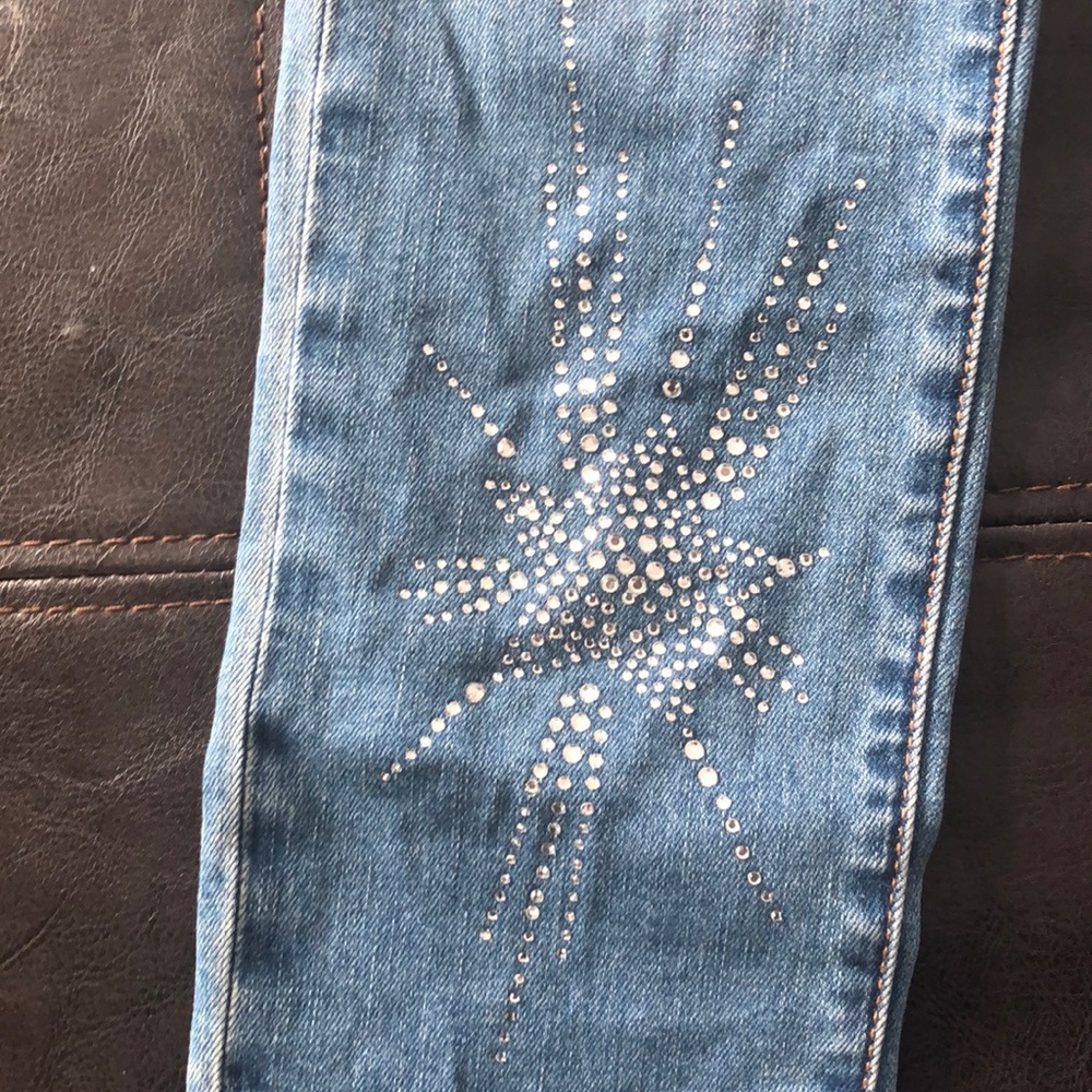 Gap Stretch Bedazzled Adjustable Waist Jegging